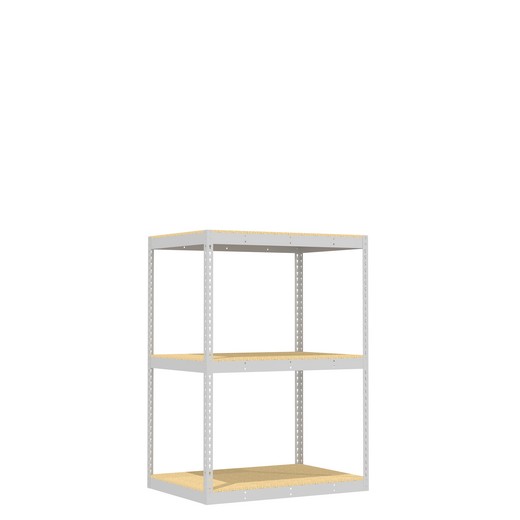 Looking for: Rivet Record Storage Shelving Unit. 3 Particle Board Levels. 60"H x 42"W x 30"D  | SSI Schaefer USA