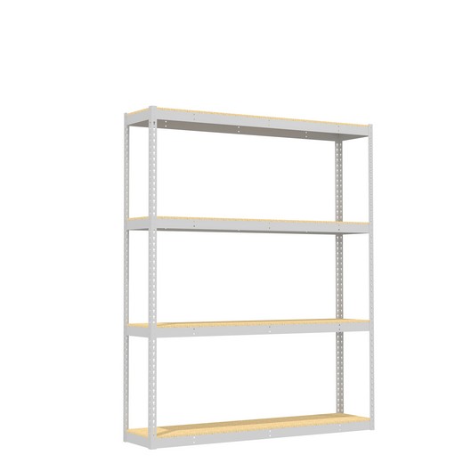 Looking for: Rivet Record Storage Shelving Unit. 4 Particle Board Levels. 84"H x 69"W x 15"D  | SSI Schaefer USA