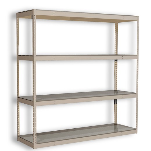 Small metal discount shelving unit