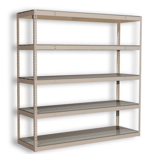 Looking for: Rivet Premium Shelving Unit. 5 Steel Deck Levels. 120"H x 36"W x 30"D | SSI Schaefer USA