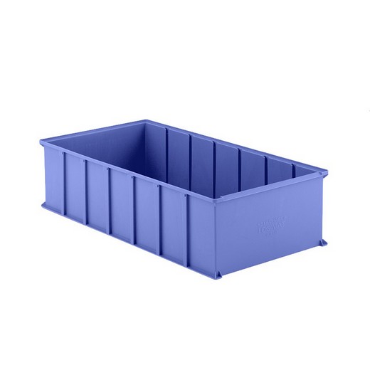 Blue Small Plastic Storage Bin