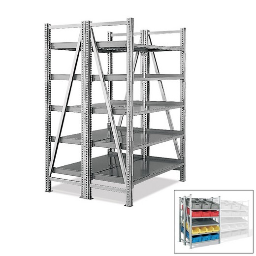 Looking for: R7000 On-Line Gravity Double Deep Straight Starter Unit Galvanized. 4 Levels 60"H x 36"W x 48"D  | SSI Schaefer USA