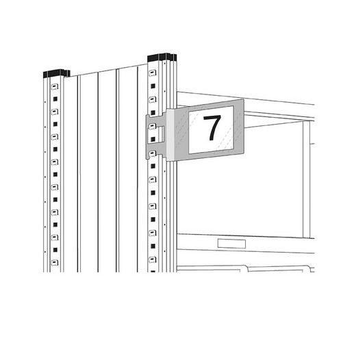 Looking: Aisle Marker for R3000 Industrial Shelving | By Schaefer USA. Shop Now!