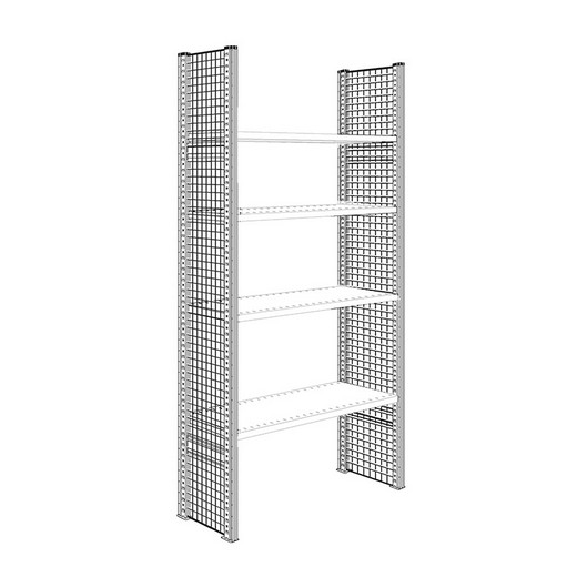 Looking: 98"H x 24"D R3000 Shelving Wire Mesh Side Panels | By Schaefer USA. Shop Now!