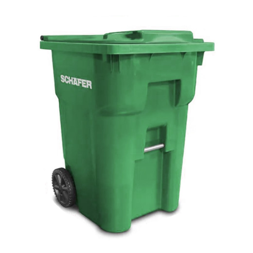 USD Rollout Waste and Recycling Cart 95 Gallons Serie Q | By Schaefer USA. Shop Now!